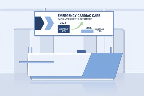 Cardiac Emergencies: Halving Undertriage by 2026